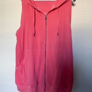 Calvin Kline Performance Sleeveless Zip-Up Hoodie Sz 2x